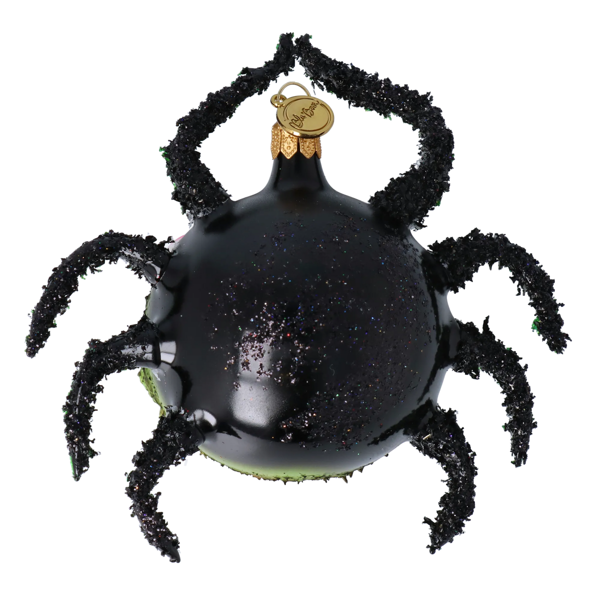 Inquisitive Neon Weaver | Hand-Painted Glass Ornament | Blubom 2024-054