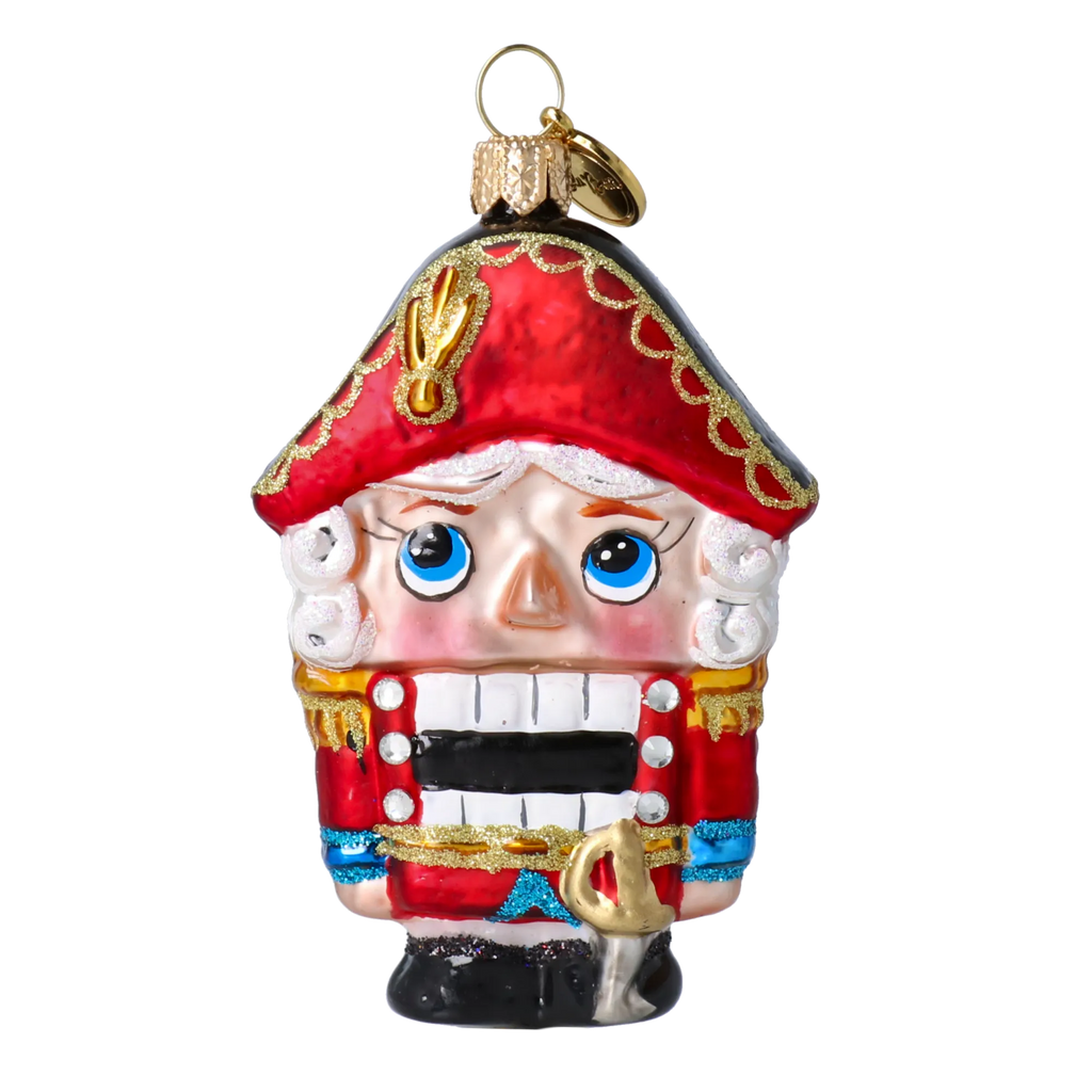 Steadfast Sentry | Hand-Painted Glass Ornament | Blubom 2024-064