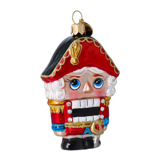 Steadfast Sentry | Hand-Painted Glass Ornament | Blubom 2024-064