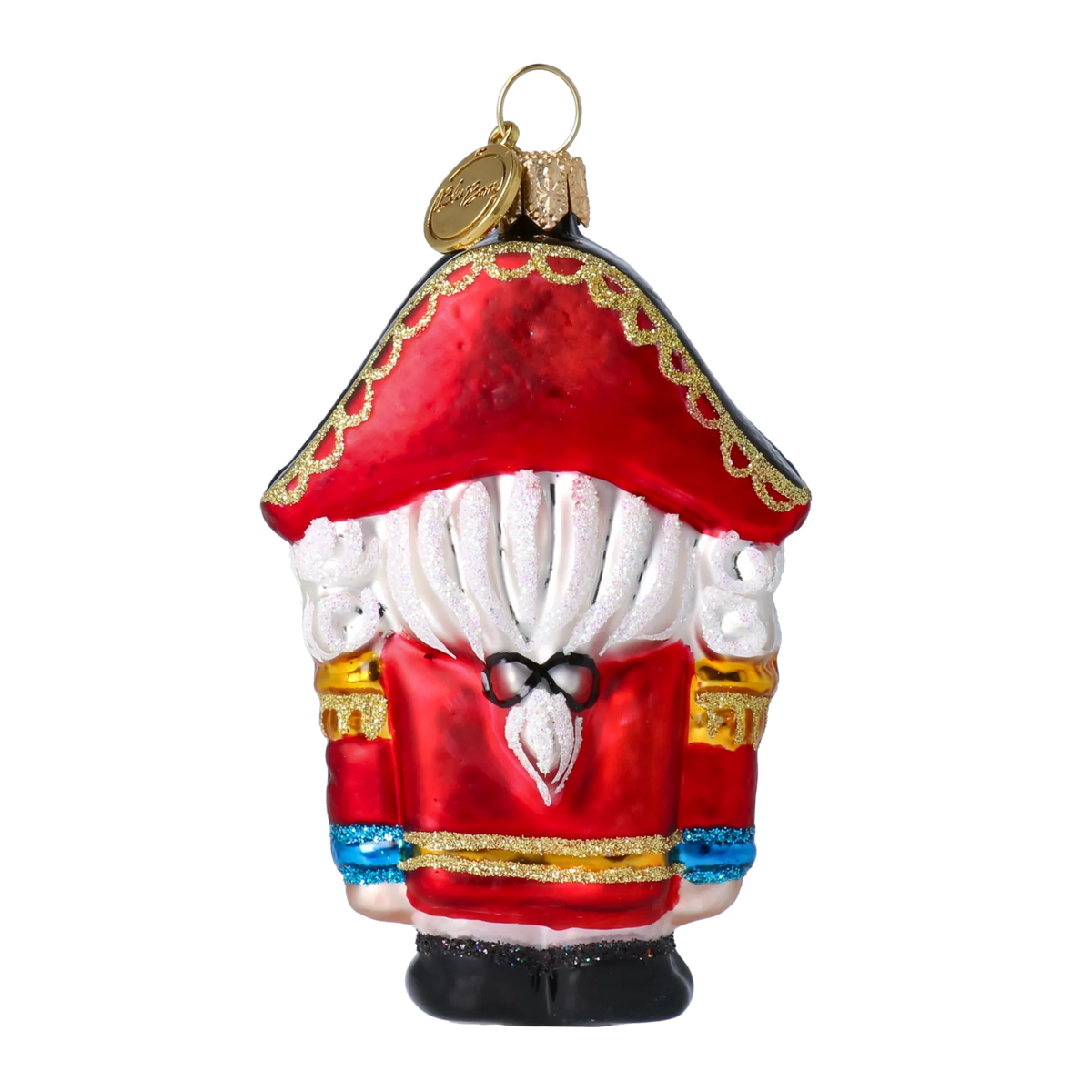Steadfast Sentry | Hand-Painted Glass Ornament | Blubom 2024-064