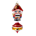 Gallant Sentinel | Hand-Painted Glass Ornament | Blubom 2024-066