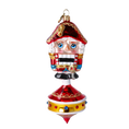 Load image into Gallery viewer, Royal Nutcracker Nutcracker Handmade Glass Christmas ornament 2024-066
