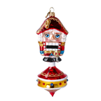 Gallant Sentinel | Hand-Painted Glass Ornament | Blubom 2024-066