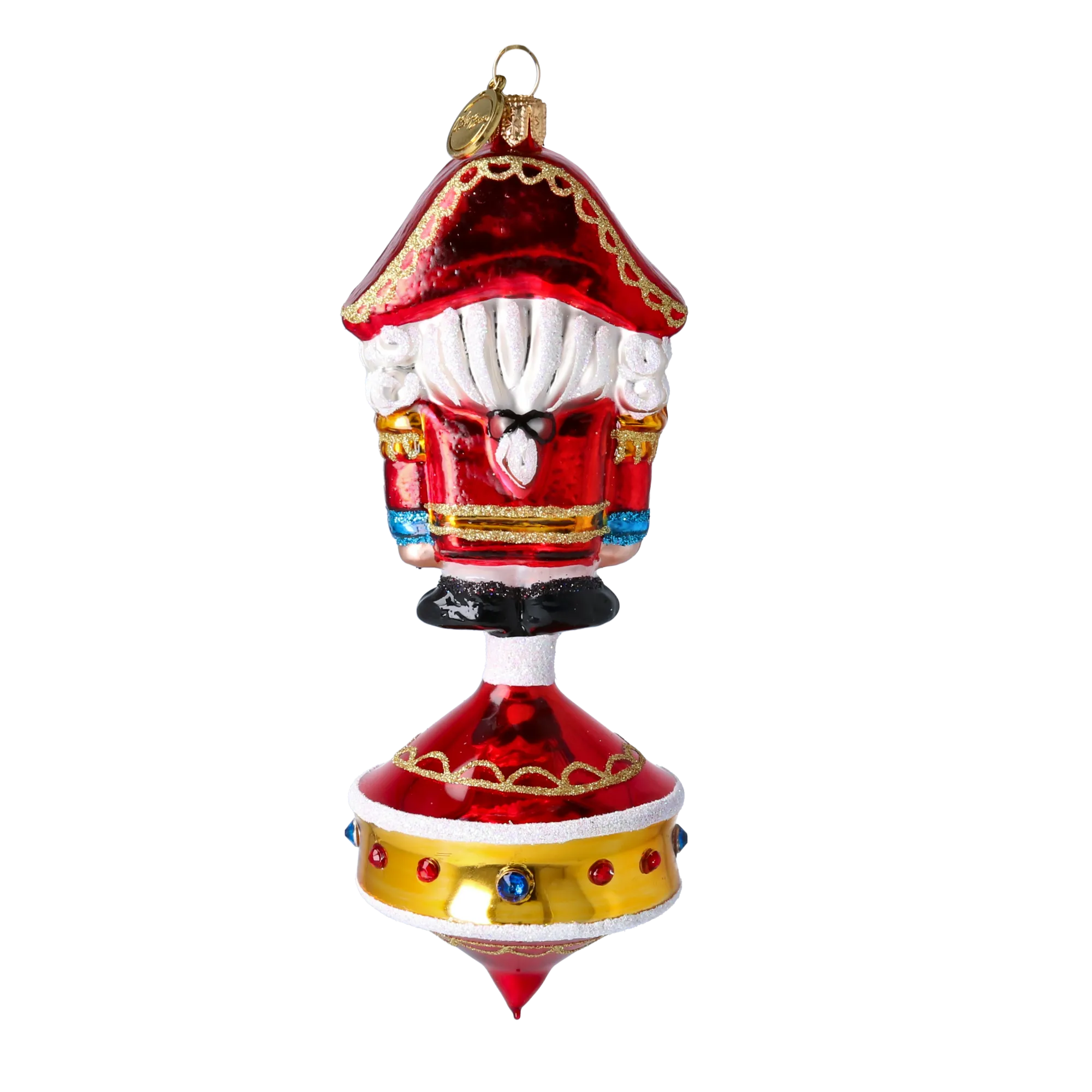 Royal Nutcracker Nutcracker Handmade Glass Christmas ornament 2024-066