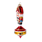 Gallant Sentinel | Hand-Painted Glass Ornament | Blubom 2024-066