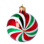 Gilded Solar Echo | Hand-Painted Glass Ornament | Blubom 2024-067