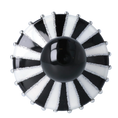 Load image into Gallery viewer, Midnight Carousel Drop Premium christmas glass ornament 2024-071
