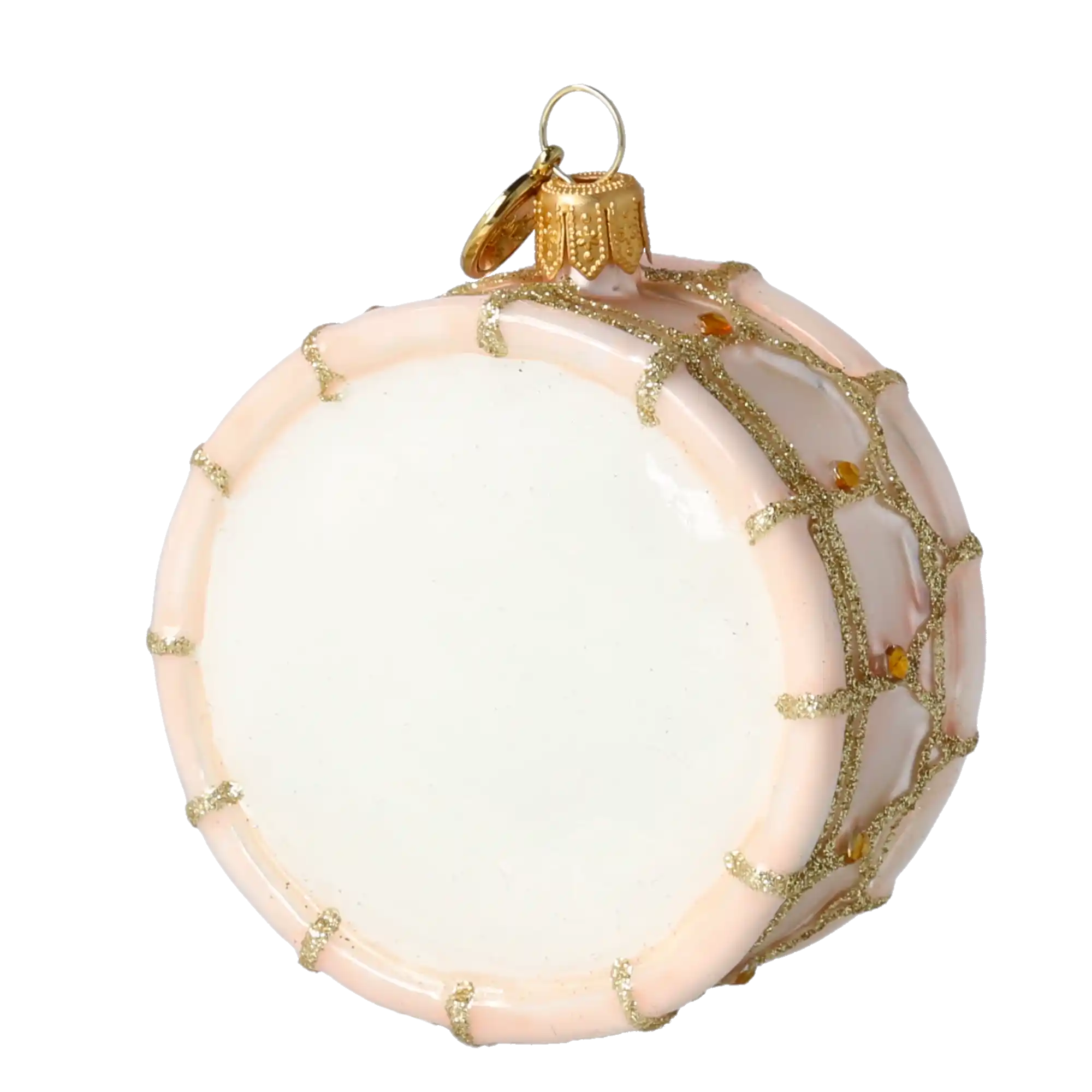 Bębenek Szklana Ozdoba