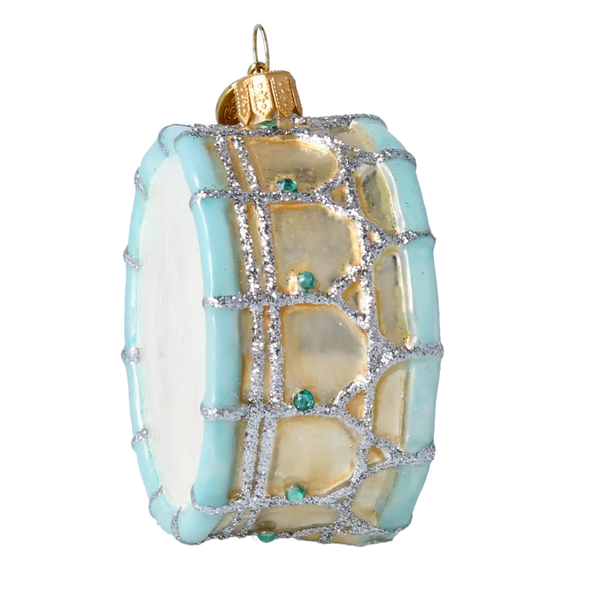 Bębenek Szklana Ozdoba