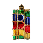 Imperial Cadence | Hand-Painted Glass Ornament | Blubom 2024-076