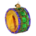 Gallant Emerald Cadence | Hand-Painted Glass Ornament | Blubom 2024-077