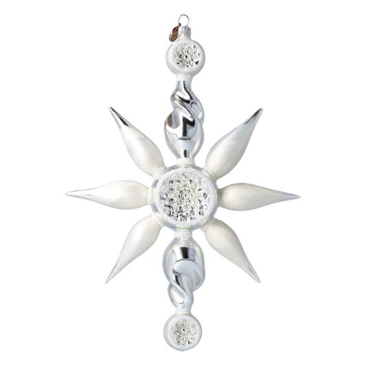 Wisior Gwiazda Szklana Ozdoba