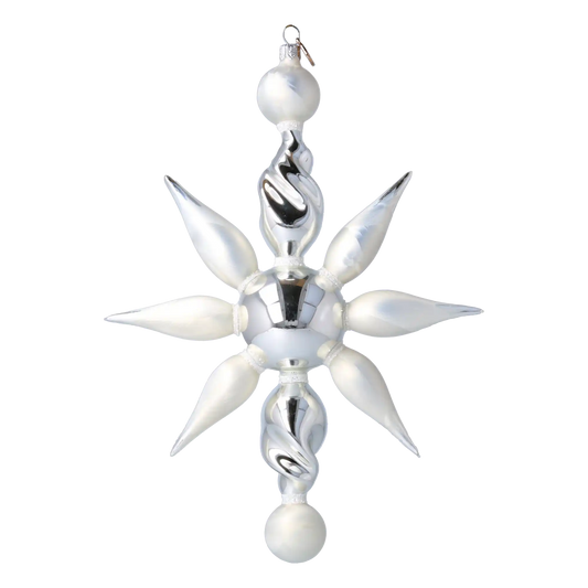 Wisior Gwiazda Szklana Ozdoba