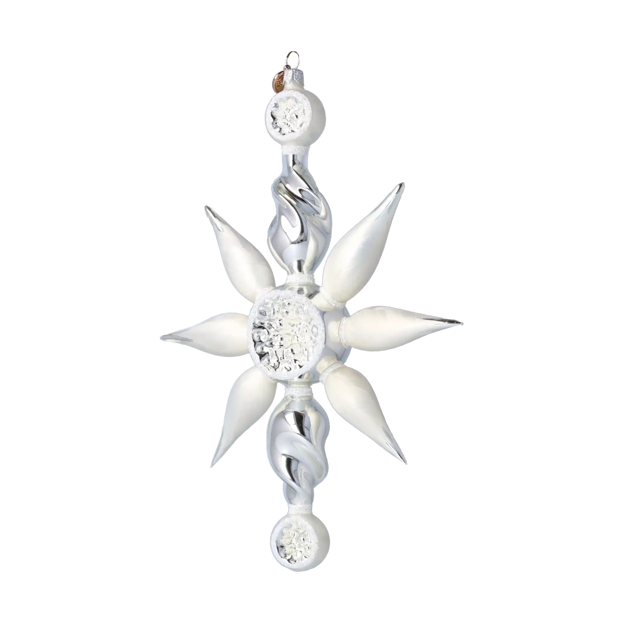 Wisior Gwiazda Szklana Ozdoba