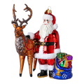 Noble Midnight Kinship | Hand-Painted Glass Ornament | Blubom 2024-099