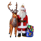 Noble Midnight Kinship | Hand-Painted Glass Ornament | Blubom 2024-099