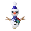 Curious Azure Scout | Hand-Painted Glass Ornament | Blubom 2024-111