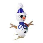 Curious Azure Scout | Hand-Painted Glass Ornament | Blubom 2024-111