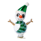 Jaunty Emerald Sprite | Hand-Painted Glass Ornament | Blubom 2024-113