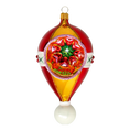 Load image into Gallery viewer, Christmas Blossom Balloon Handmade Glass Christmas ornament free blowing 2024-115
