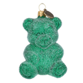 Emerald Confidant | Hand-Painted Glass Ornament | Blubom 2024-121