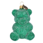 Emerald Confidant | Hand-Painted Glass Ornament | Blubom 2024-121