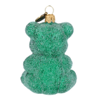 Emerald Confidant | Hand-Painted Glass Ornament | Blubom 2024-121
