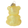 Załaduj obraz do przeglądarki galerii, Golden Gummy Bear Premium christmas glass ornament 2024-126
