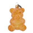 Załaduj obraz do przeglądarki galerii, Sugared Amber Gummy Bear Premium christmas glass ornament 2024-128
