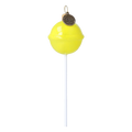 Vivid Citron Savor | Hand-Painted Glass Ornament | Blubom 2024-131