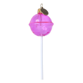 Załaduj obraz do przeglądarki galerii, Pink Christmas Lollipop. Handmade Glass Christmas ornament. 2024-135
