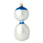 Jovial Azure Herald | Hand-Painted Glass Ornament | Blubom 2024-170