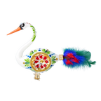 Stately Heritage Herald | Hand-Painted Glass Ornament | Blubom 2024-177