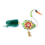 Stately Heritage Herald | Hand-Painted Glass Ornament | Blubom 2024-177