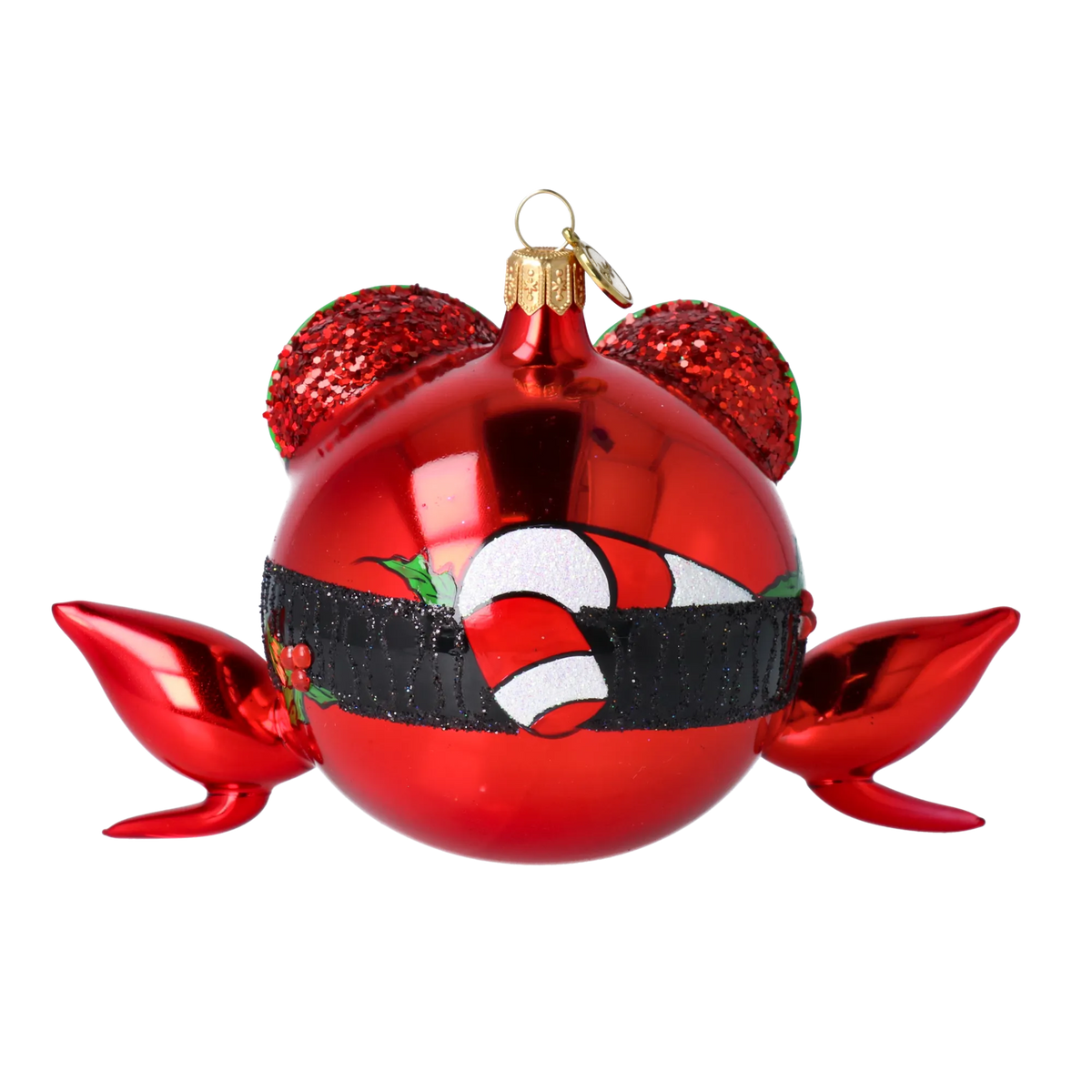 Giddy Reef Scavenger | Hand-Painted Glass Ornament | Blubom 2024-180