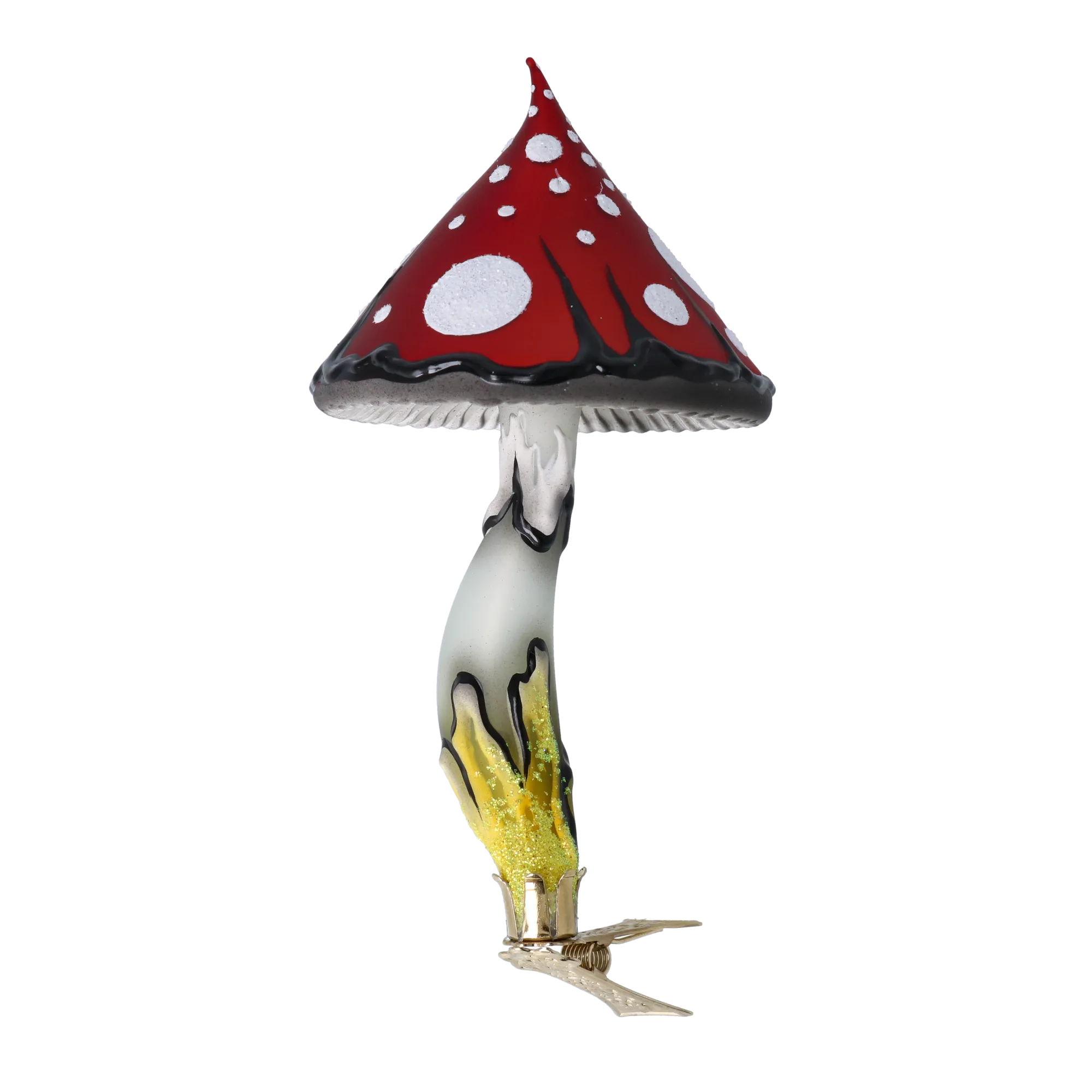 Scarlet Spotted Amanita Premium christmas glass ornament 2024-187