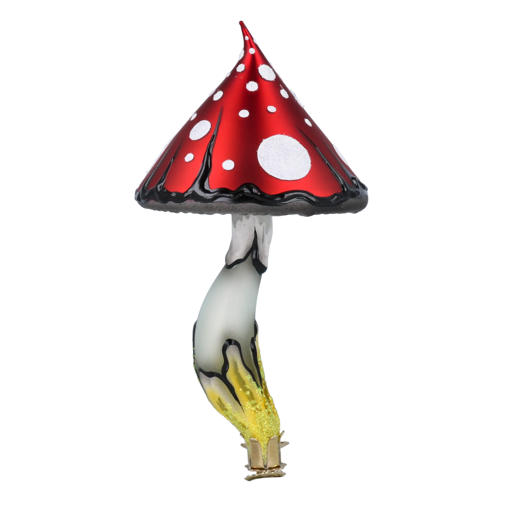 Scarlet Spotted Amanita Premium christmas glass ornament 2024-187