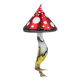 Load image into Gallery viewer, Scarlet Spotted Amanita Premium christmas glass ornament 2024-187

