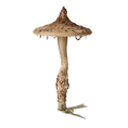 Load image into Gallery viewer, Gilded Champagne Mushroom Premium christmas glass ornament 2024-189
