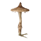 Silent Bronze Spire | Hand-Painted Glass Ornament | Blubom 2024-189