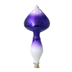 Violet Sentry | Hand-Painted Glass Ornament | Blubom 2024-192