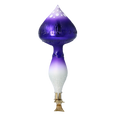 Załaduj obraz do przeglądarki galerii, Amethyst Forest Toadstool Premium christmas glass ornament 2024-192
