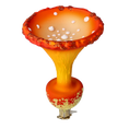 Load image into Gallery viewer, Golden Amber Chanterelle Premium christmas glass ornament 2024-193
