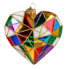 Mosaic Heart in Jewel