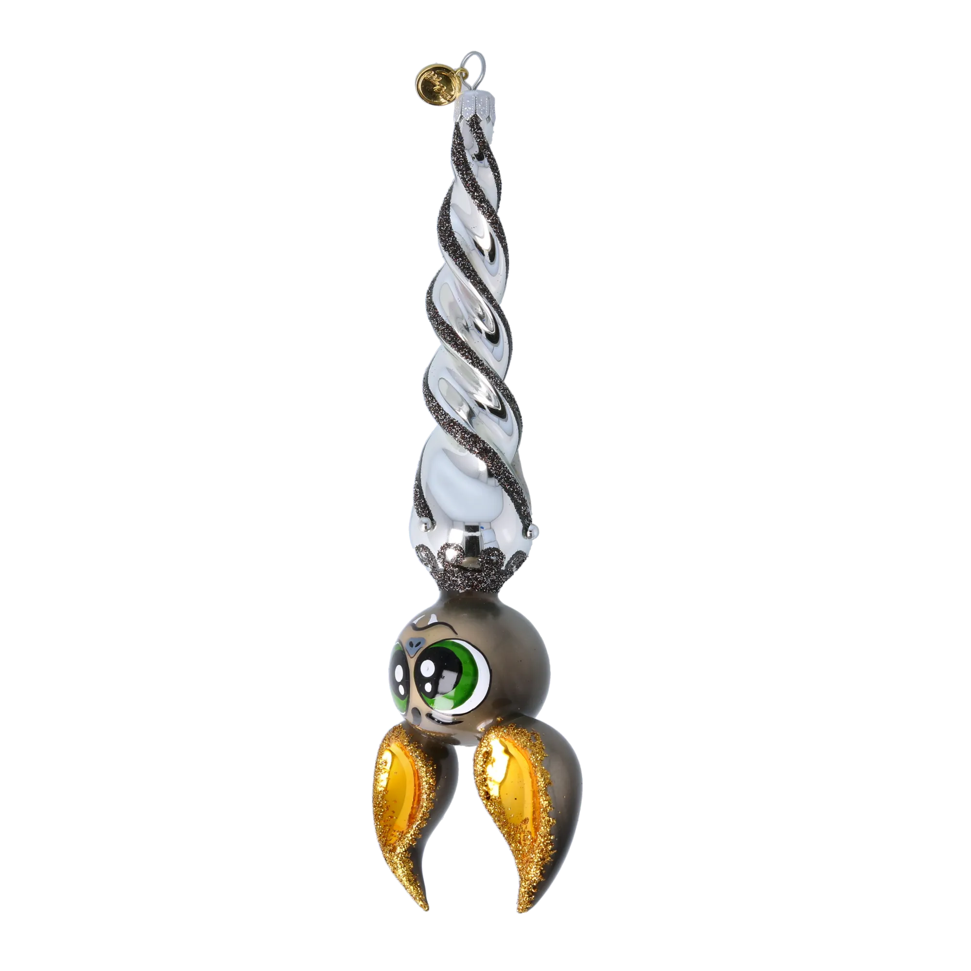 Count Batisto - Handmade Glass Christmas ornament free blowing bat 2024-225