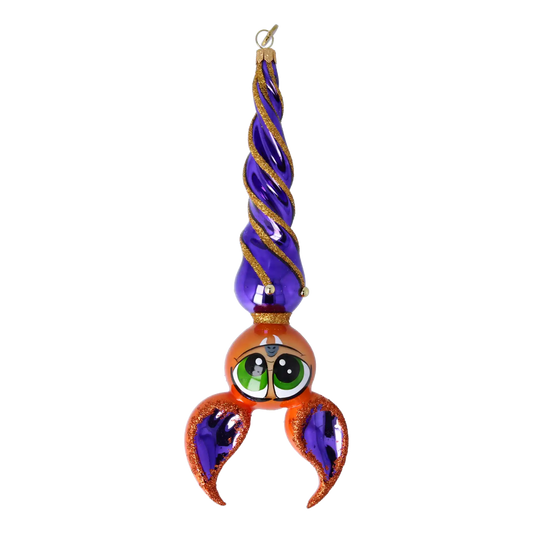 Nietoperz Strażnik Wieczornego Blasku Szklana Ozdoba