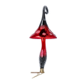 Load image into Gallery viewer, Enchanted Swirl Mushroom  Handmade Glass Christmas ornament 2024-231
