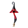 Load image into Gallery viewer, Enchanted Swirl Mushroom  Handmade Glass Christmas ornament 2024-231
