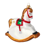 Gallant Starlight Steed | Hand-Painted Glass Ornament | Blubom 2024-234