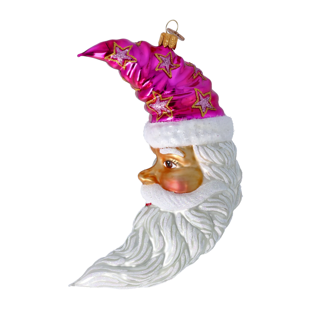 Benevolent Astral Voyager | Hand-Painted Glass Ornament | Blubom 2024-235